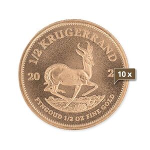 10 x 1/2 Unze Gold Krgerrand 2024