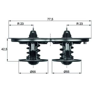 Thermostat, Kühlmittel BEHR MAHLE TX 32/1D