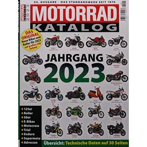 Motorrad Katalog - GEBRAUCHT Motorrad Katalog 1/2023 Jahrgang 2023