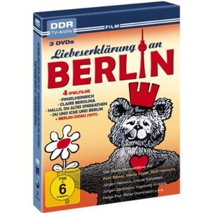 Various - GEBRAUCHT Liebeserklärung an Berlin - DDR TV-Archiv ( 3 DVDs )