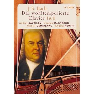 Andre Gavrilov - GEBRAUCHT Bach, Johann Sebastian - Das wohltemperierte Klavier (2 DVDs)