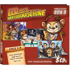 Leo & die Abenteuermaschine - GEBRAUCHT 3er CD-Box Folge 7-9