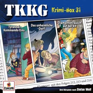 Tkkg - GEBRAUCHT Krimi-Box 31 (Folgen 212,213,214)