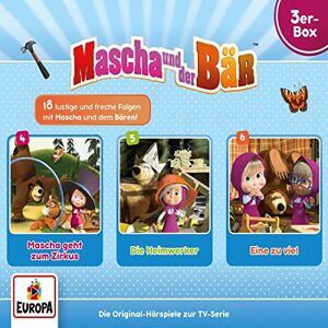 Mascha und der Bär - GEBRAUCHT 002/3er Box (Folgen 4,5,6)