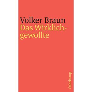 Volker Braun - GEBRAUCHT Das Wirklichgewollte