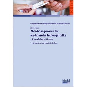Elke Zimmermann - GEBRAUCHT Abrechnungswesen für Medizinische Fachangestellte: 440 Testaufgaben mit Lösungen