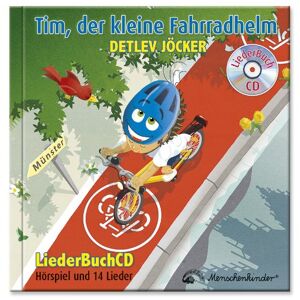 Detlev Jöcker - GEBRAUCHT Tim, der kleine Fahrradhelm: LiederBuchCD über das Fahrradhelm tragen und Fahrradfahren lernen