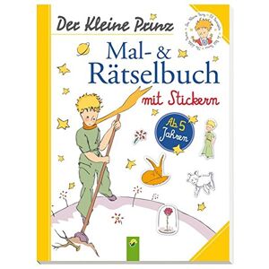GEBRAUCHT Der Kleine Prinz - Mal- & Rätselbuch mit Stickern: Ab 5 Jahren