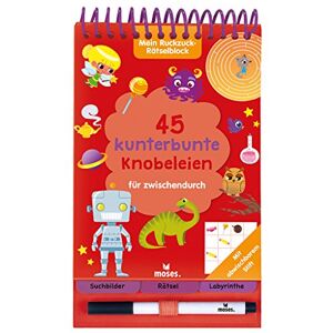 Céline Potard - GEBRAUCHT Mein Ruckzuck-Rätselblock für zwischendurch Rätselbuch mit abwischbarem Stift Für Kinder ab 6 Jahren