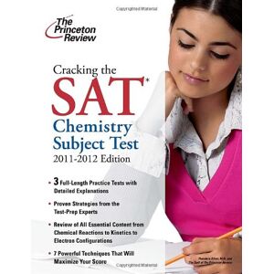 Princeton Review - GEBRAUCHT Cracking the SAT Chemistry Subject Test, 2011-2012 Edition (College Test Preparation)