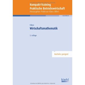Christian Führer - GEBRAUCHT Kompakt-Training Wirtschaftsmathematik