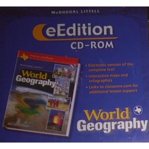 Peterson - GEBRAUCHT World Geography, Grades 9-12 e-Edition: McDougal Littell World Geography Texas