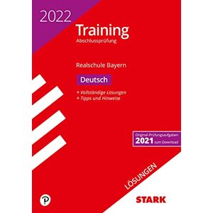 Thomas Killinger - GEBRAUCHT STARK Lösungen zu Training Abschlussprüfung Realschule 2022 - Deutsch - Bayern (STARK-Verlag - Abschlussprüfungen)