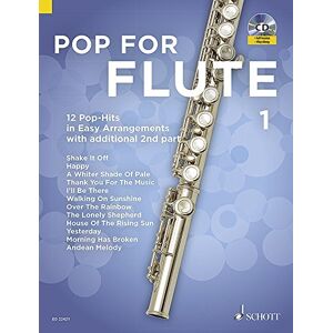 Uwe Bye - Pop For Flute: 12 Pop-Hits in Easy Arrangements. Band 1. 1-2 Flöten. Ausgabe mit CD.