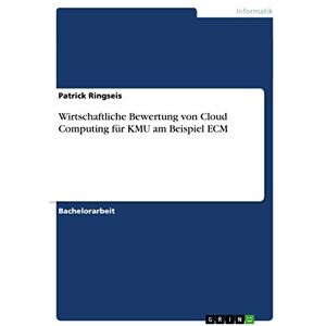 Patrick Ringseis - Wirtschaftliche Bewertung von Cloud Computing für KMU am Beispiel ECM