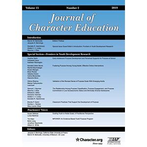 Benninga, Jacques S. - Journal of Character Education: Vol. 15 2