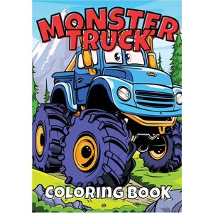 Mega Monster Trucks Coloring Adventure: Unleash the Power of Massive Wheels and Extreme Designs for Kids and Truck Lovers!