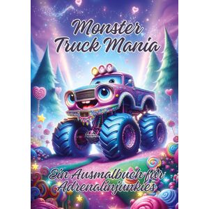 Monster Truck Mania: Ein Ausmalbuch für Adrenalinjunkies