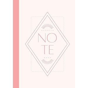 Audacia - Aesthetic A5 Paperback Notebook: Sunstone Version