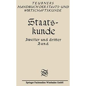 G. Bäumer - Staatskunde