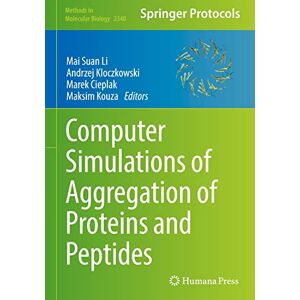 Li, Mai Suan - Computer Simulations of Aggregation of Proteins and Peptides (Methods in Molecular Biology, 2340, Band 2340)