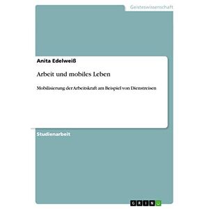 Anita Edelweiß - Arbeit und mobiles Leben: Mobilisierung der Arbeitskraft am Beispiel von Dienstreisen