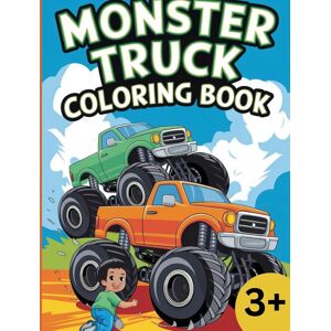 Monster Truck: Coloring Book for kids aged 3 to 12