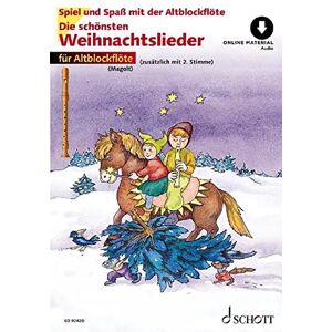 Die schönsten Weihnachtslieder: sehr leicht bearbeitet. 1-2 Alt-Blockflöten. (Spiel und Spaß mit der Blockflöte)