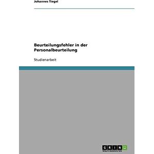 Johannes Tiegel - Beurteilungsfehler in der Personalbeurteilung