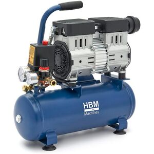 HBM geräuscharmer ölfreier Kompressor 8 Liter