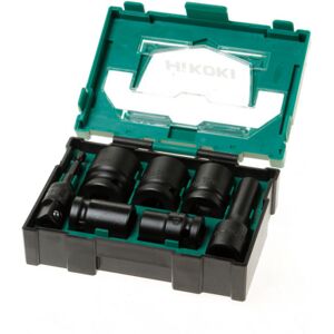 Hikoki Steckdosen-Set 7-teilig Steckdosen-Box 2.0 steckschlusseleinsatze