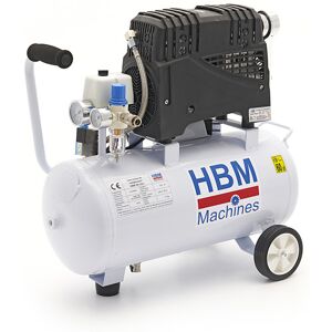 HBM 30 Liter Professioneller Geräuscharmer Kompressor - Modell 2 gerauscharme-kompressoren