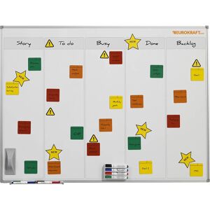 Taskboard für Scrum und Kanban eurokraft basic