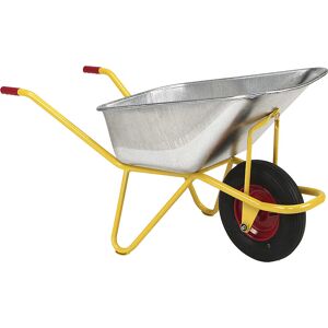Ravendo Beton-Schubkarre BC 1100, Luftreifen stoßdämpfend, LxB 1310 x 590 mm
