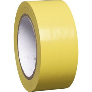kaiserkraft Bodenmarkierungsband aus Vinyl, einfarbig, Breite 50 mm, gelb, VE 16 Rollen