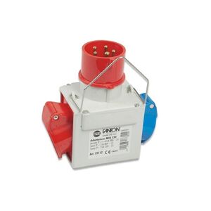 Fanton Adapter Für Industrielle Zwecke Stecker 3p+n+e 16a 380-415v 1 Steckdose 2p+e 16a 200-250v 1 Steckdose 3p+e 16a 380-415v 6h Ip44 73112