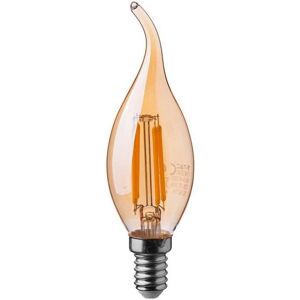 V-Tac Vt-1948 Led-Flammenlampe Amber 4w Filament E14 2200k - 217114