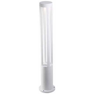 V-Tac Vt-820 10w Led Gartengrundlicht-Lampe Weiß Körper Ip65 80cm Kaltweiß 6400k - Sku 8327