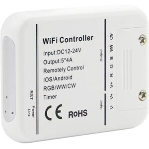 V-Tac Smart Home Vt-5009 Wi-Fi Controller-Dimmer Für Led-Streifen Funktioniert Mit Dem Smartphone - Sku 8426