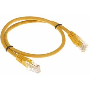 Kabel Utp Cat 5e Patch Cabel Gelb 0.5mt Rj-45