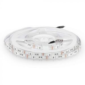 V-Tac Vt-5050 Smd50 Led Streifen 5mt Rot Licht 60led/mt 11w/mt 12v Ip20 10mm - 212128