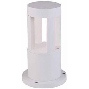 V-Tac Vt-830 10w Led Gartengrundlicht-Lampe Weiß Körper Ip65 25cm Neutralweiß 4000k - Sku 8317