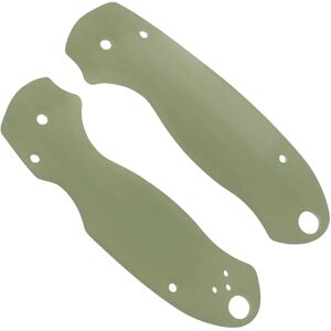 Flytanium Spyderco Para 3 Scales, Lotus Jade G10