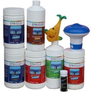 Wasserpflegeset Chlor / Pflege-Set mini