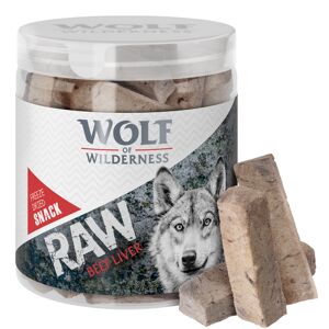 Sparpaket Wolf of Wilderness - RAW Snacks (gefriergetrocknet) - Rinderleber (4 x 90 g)