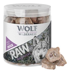 Sparpaket Wolf of Wilderness - RAW Snacks (gefriergetrocknet) - Entenhälse (4 x 90 g)