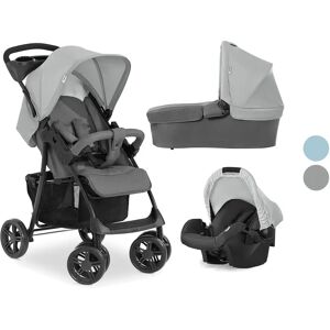 hauck Kinderwagen »Shopper Trioset«, Babyschale, Babywanne und Sportsitz