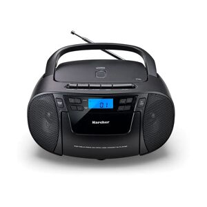 Karcher RR 5045 tragbares Radio mit CD-Player, Kassettenplayer, UKW Radio, USB / AUX-In