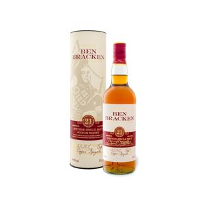 Ben Bracken Speyside Single Malt Scotch Whisky 21 Jahre mit Geschenkbox 41,9% Vol