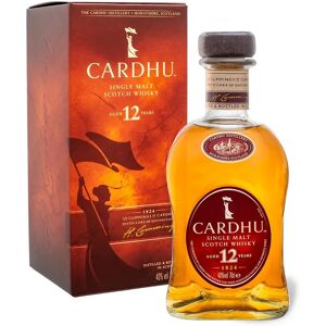 Cardhu Single Malt Scotch Whisky 12 Jahre mit Geschenkbox 40% Vol